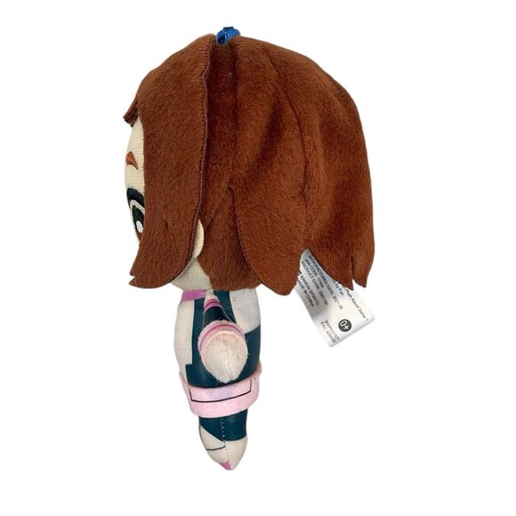 My Hero Academia Tomonui Plush Backpack Clip Keychain Ochaco Uraraka 6" Anime - Picture 5 of 7